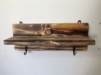 Rustic Wooden Key Holder 