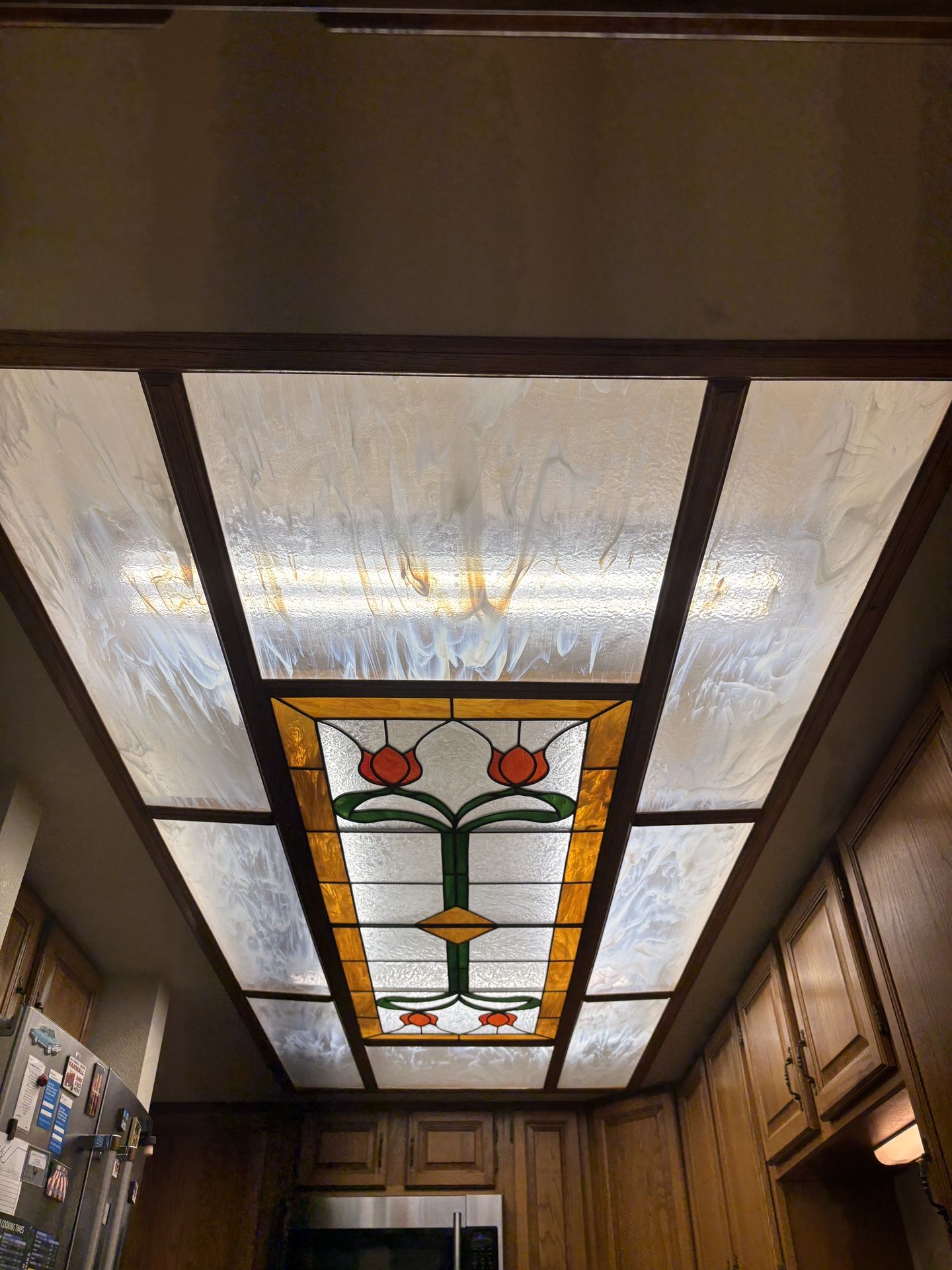 Vintage Stained Glass Panels From The 1970’s