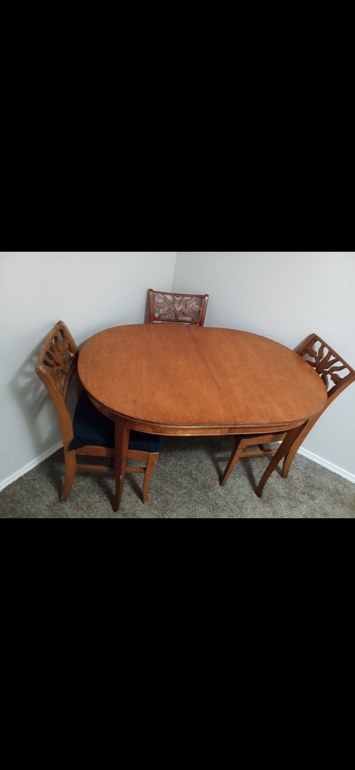 Dining Table with 3 Chairs