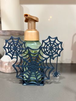 Halloween bath and body foam soap holders