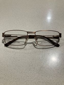New Men’s Perry Ellis Bronze Eyeglasses Frame