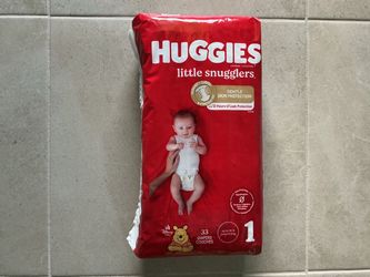Huggies Baby Diapers Size 1  33ct  Sealed Bag- red Disney $6.00 each