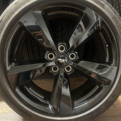 S550 Mustang GT 19” X 9” Wheels And Tires For Sale
