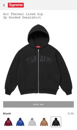 Supreme Thermal Zipup