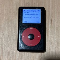iPod Classic 4thGen 20GB U2 Edition Tested Good w/4119-Song/Charg Read Info Blw!