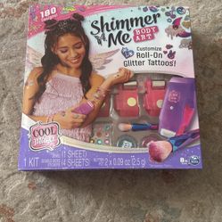 Body Shimmer Art Kit For Kids 