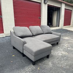 Comfy Nice Gray Sectional Couch 🔥🔥