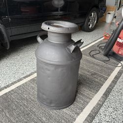 Vintage Milk Can Home Decor, Farmhouse, Yard Art