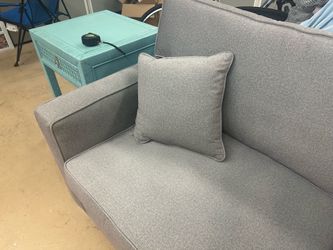 Nearly new 80” gray couch