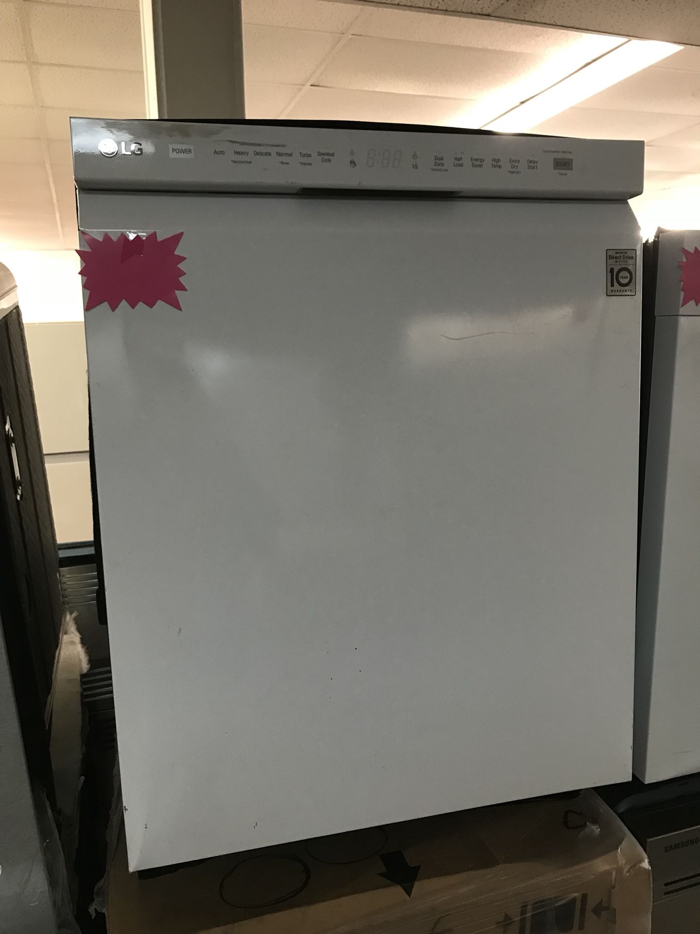 🦃$39 Down🦃 White LG Dishwasher