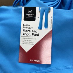 Ladies Yoga Pants Blue Brand New 