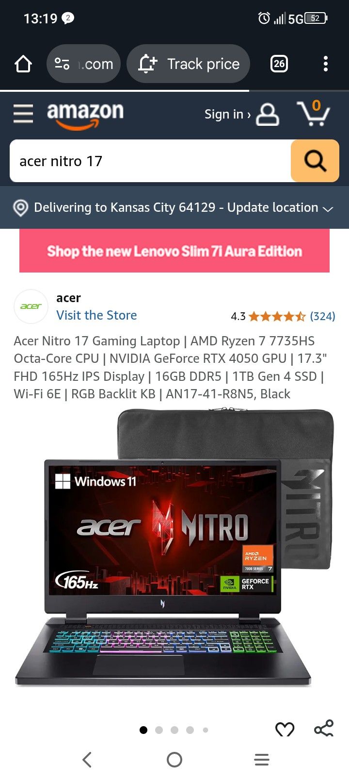 Acer Nitro 17