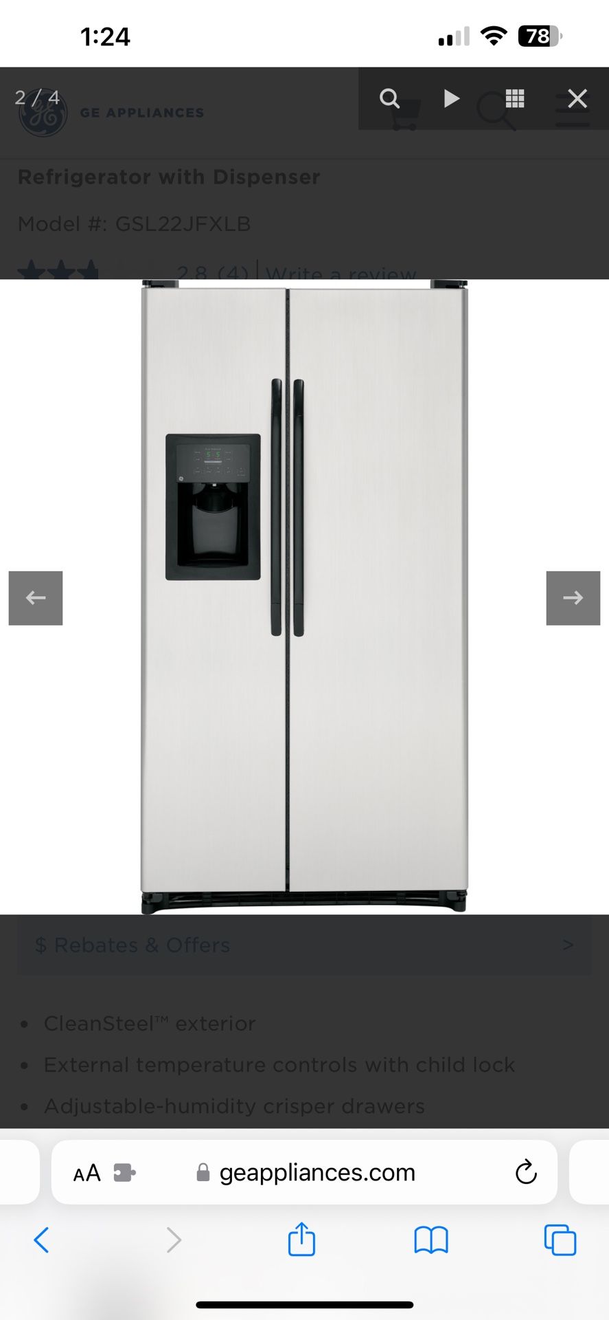 Ge Refrigerator 