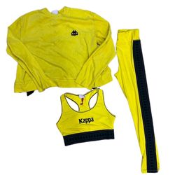 NWT Kappa 3pc Top Trouser 