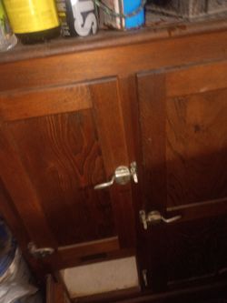 antique ice refrigerator