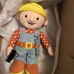 2001 Bob The Builder Plush Doll Original
