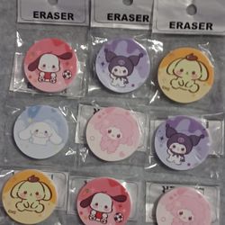 Sanrio Erases  Each $1
