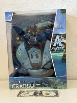 Avatar-McFarlane Toys CET-OPS Crabsuit Mega 7-inch scale collectible action figure- Brand New