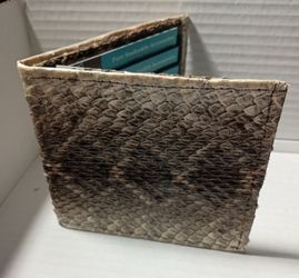 Men's Diamondback Rattlesnake 2-Fold Wallet