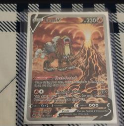 Entei V full art Pokémon