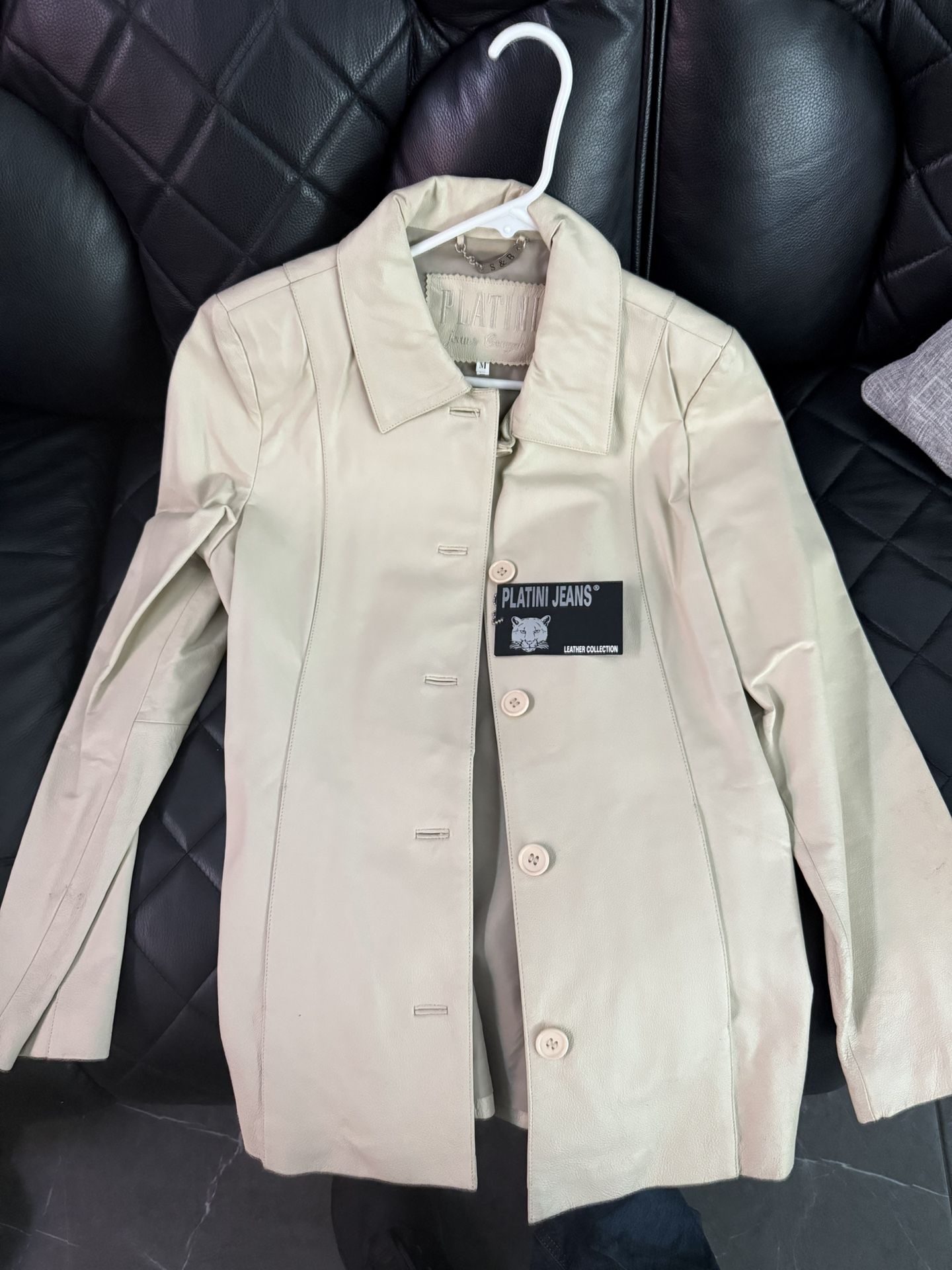 Leather Jacket Platini Or Best Offer