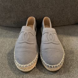 Chanel Espadrilles Size 7 Women 