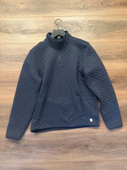 MARINE LAYER MEN’S CORBET QUILTED PULL OVER