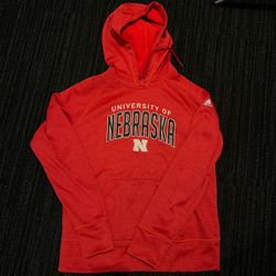 Nebraska Huskers Adidas Climawarm Sweater Sz S
