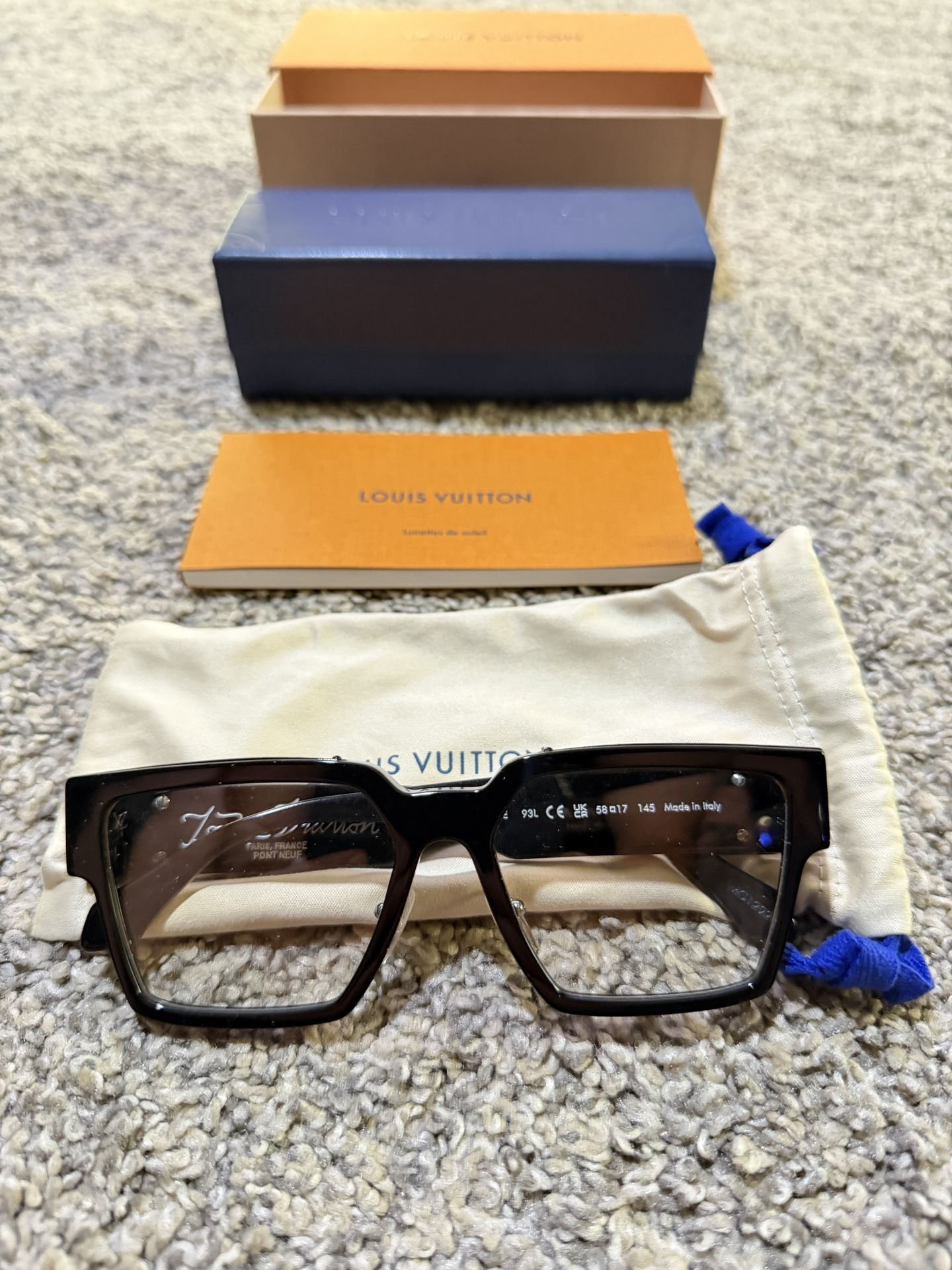 Louis Vuitton 1.1 Millionaire Clear Optical/Sunglasses
