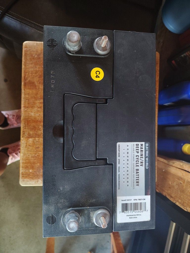 Electric World RV Deep Cycle Battery