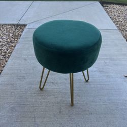 Emerald Green Ottoman. Sturdy. $20