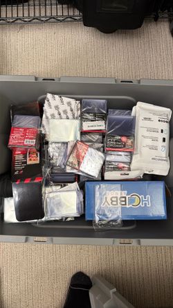 Sports card/Pokemon card cases, sleeves- card collecting supplies