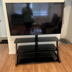 60” inch Samsung TV with TV Stand