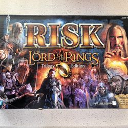Board Games - Risk Lord Of The Rings Trilogy Edition