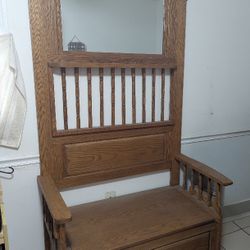 Antique Hall Bench