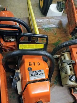 Chainsaws and more