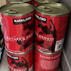 Kirkland Turkey Dog Food Cans (8)
