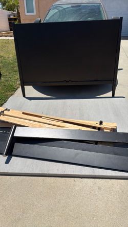 Free FREE twin frame and Queen or full not sure headboard and base