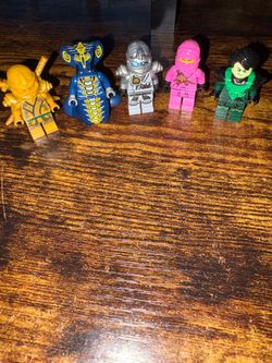Ninjago minifigs