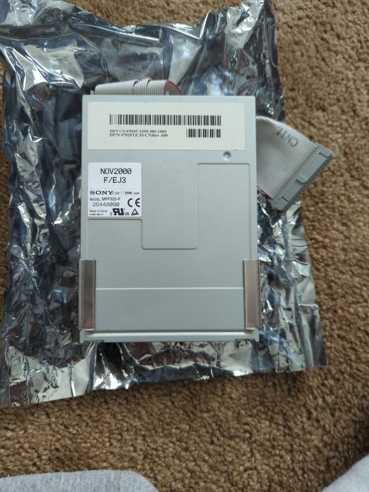 Sony Floppy Disk Drive 1.44mb