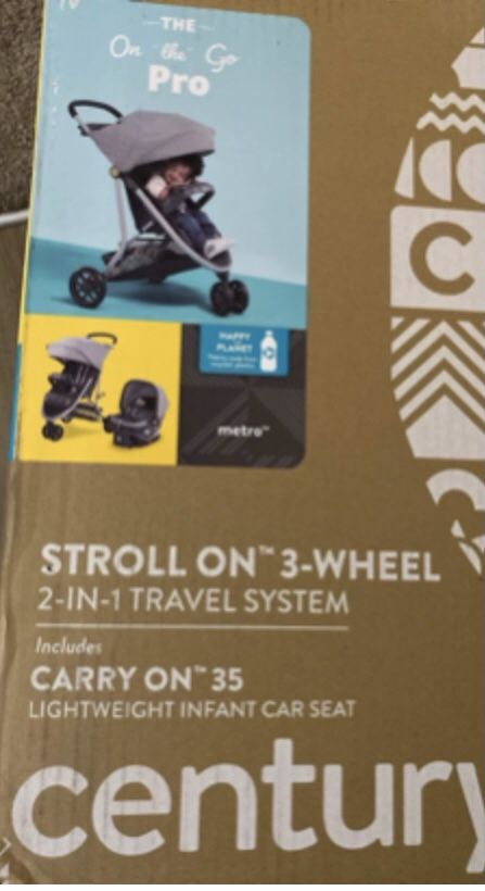 Stroller On 3 Wheels. Century