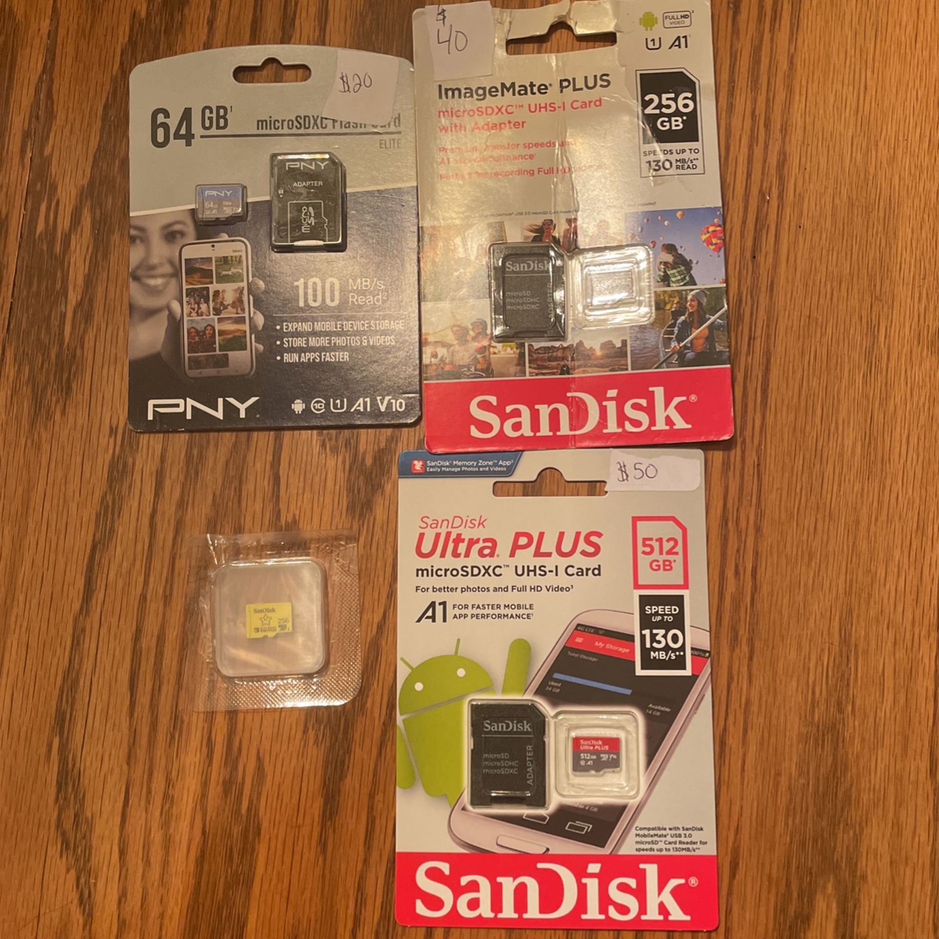 Micro SD Cards For Switch Or Cameras