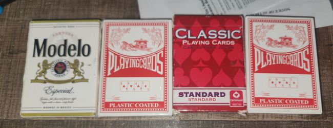 Poker cards