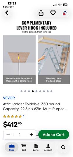 Attic Ladder (new)
