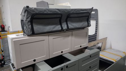 Soft Removable Wall Upper Cabinet For Camper Van Conversion