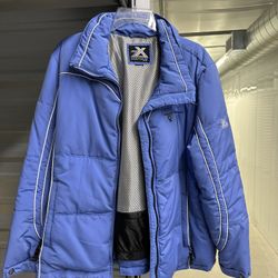 zX Platinum Series Winter Ski Snowboard Puffer Jacket Size Tagged Ripped