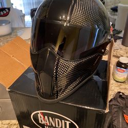Bandit Helmet Brand New XL Carbon