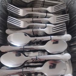 6.7 " Forks and  6.7 " Spoons