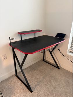 Gaming Desk + Office Chair