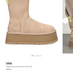 Ugg’s Classic Dipper Boots 9